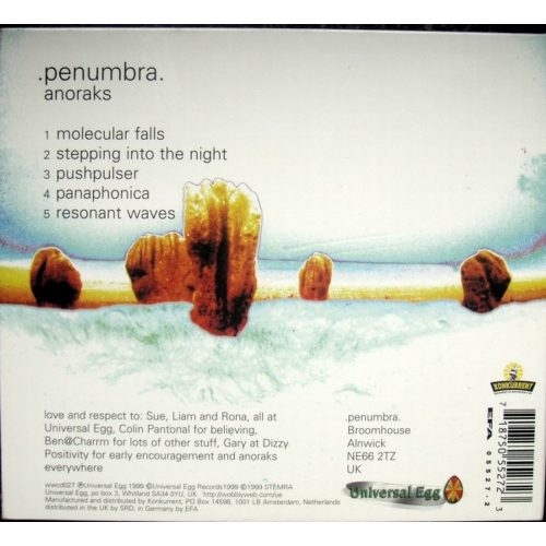 Penumbra - Anoraks (CD)