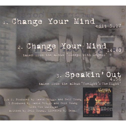 Neil Young And Crazy Horse - Change Your Mind (CDs)
