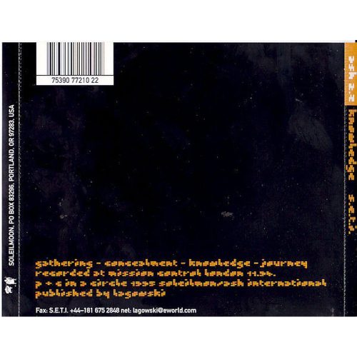 S.E.T.I. - Knowledge (CD)