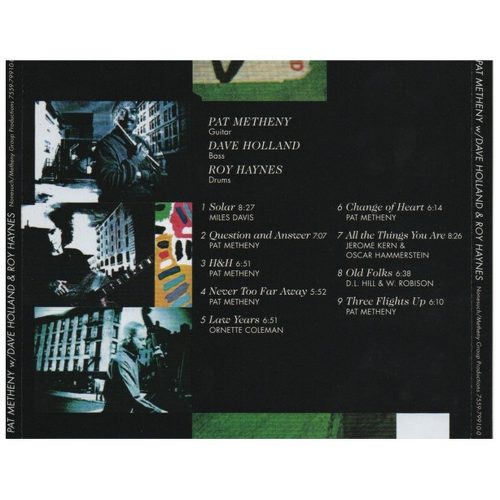 Pat Metheny w/ Dave Holland & Roy Haynes - Question And Answer (CD)