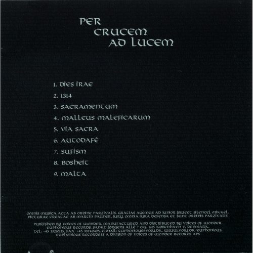 Parzival - Anathema Maranatha (CD)