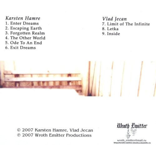 Karsten Hamre & Vlad Jecan - Enter Inside (CD)