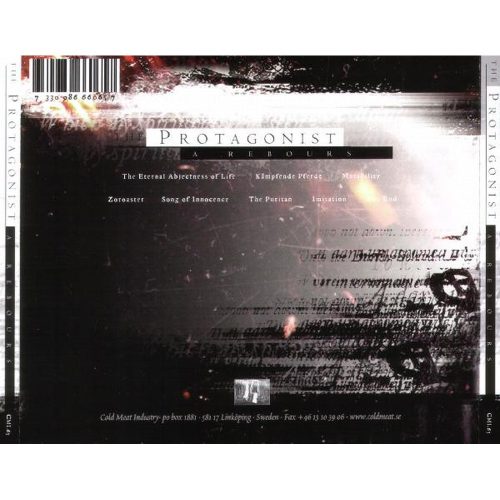The Protagonist - A Rebours (CD)