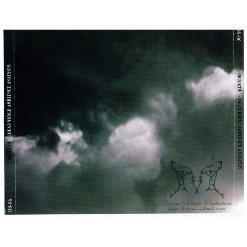 Objekt4 - Dead World Ambience Analysis (CD + CD-R)