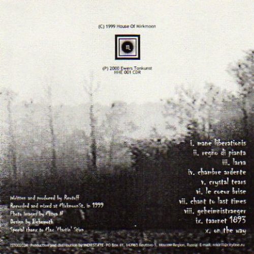Reutoff - Regno Di Pianta (CD-R)