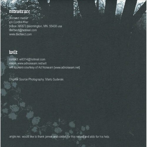 Monstrare / Wilt - Graveflowers (CD)