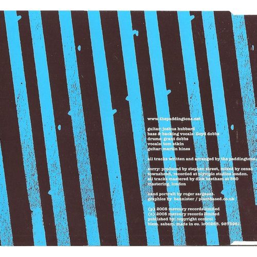 The Paddingtons - Sorry (CDs)