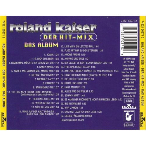 Roland Kaiser - Der Hit-Mix - Das Album (CD)