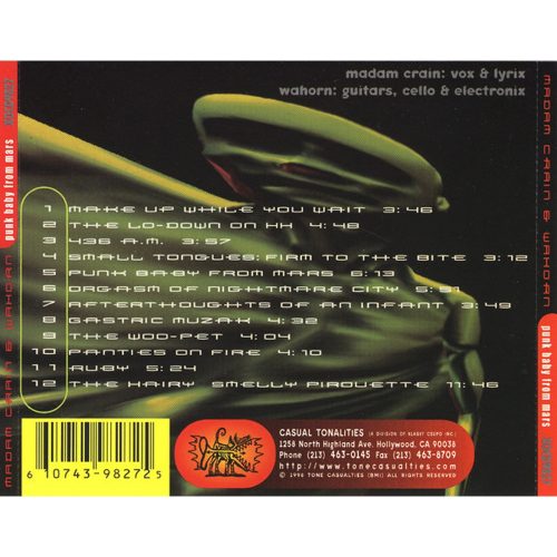 Madam Crain & Wahorn - Punk Baby From Mars (CD)