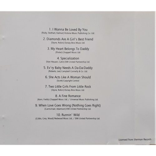 Marilyn Monroe - I Wanna Be Loved By You (CD)