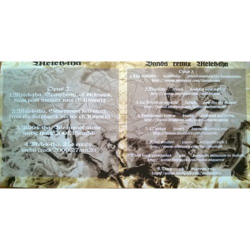 Melek-Tha - Retrospective First Decade  (4× CD-R)