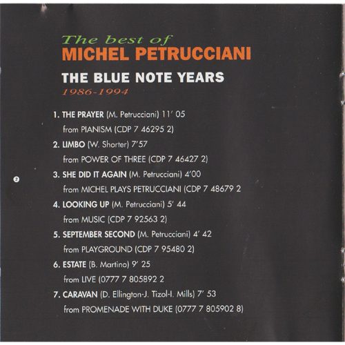 Michel Petrucciani - The Best Of Michel Petrucciani - The Blue Note Years 1986-1994 (CD)