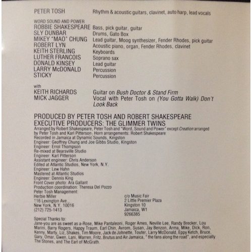 Peter Tosh - Bush Doctor (CD)