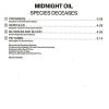 Midnight Oil - Species Deceases (CDs)