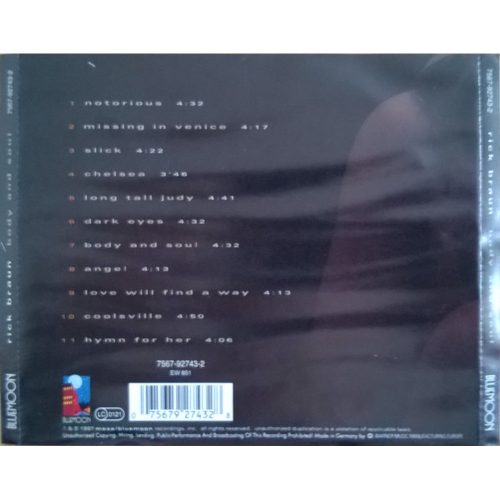 Rick Braun - Body And Soul (CD)