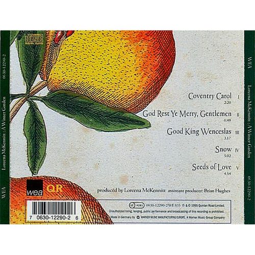 Loreena McKennitt - A Winter Garden (Five Songs For The Season) (CDs)