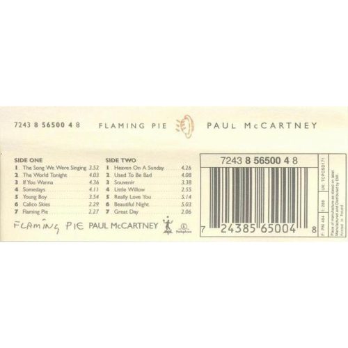 Paul McCartney - Flaming Pie (kazetta)