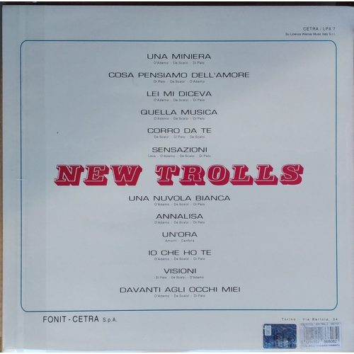 New Trolls - New Trolls (LP vinyl)