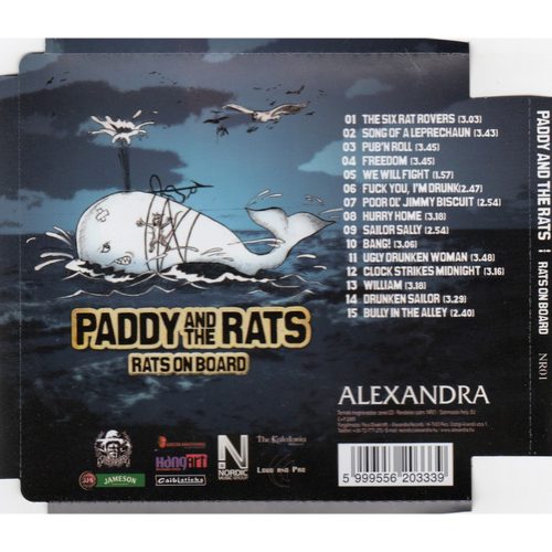 Paddy And The Rats - Rats On Board (CD)