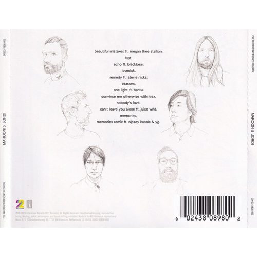 Maroon 5 - Jordi (CD)
