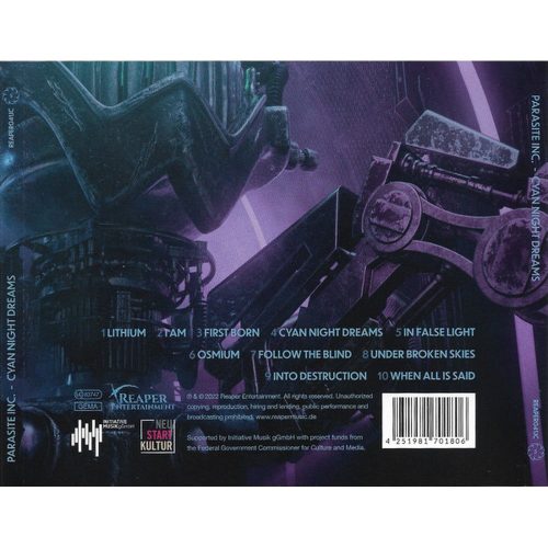 Parasite Inc. - Cyan Night Dreams (CD)