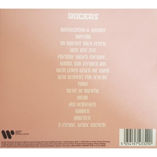 Rogers - Rambazamba & Randale (CD)