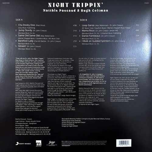 Matthis Pascaud & Hugh Coltman - Night Trippin' (LP vinyl)