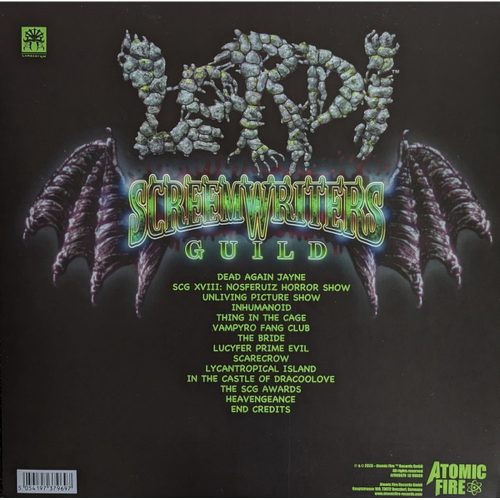 Lordi - Screem Writers Guild (2× LP vinyl)