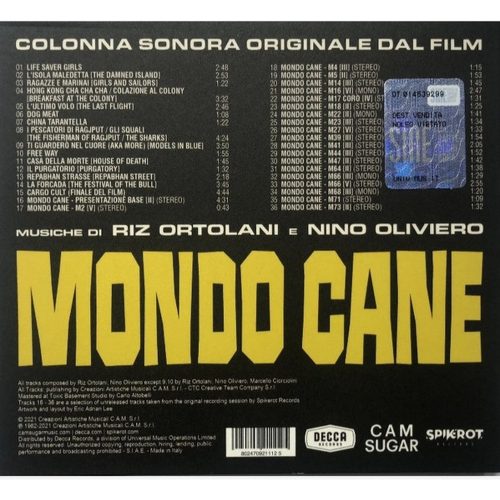 Riz Ortolani And Nino Oliviero - Mondo Cane (CD)