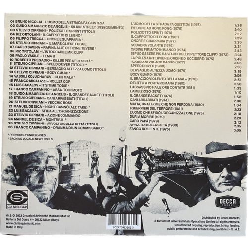 Various - Piombo - Italian Crime Soundtracks From The Years Of Lead (1973-1981) (CD)
