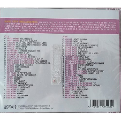 Various - Soul City Philadelphia - Philly Gems From The Dawn Of Soul Music (2× CD)