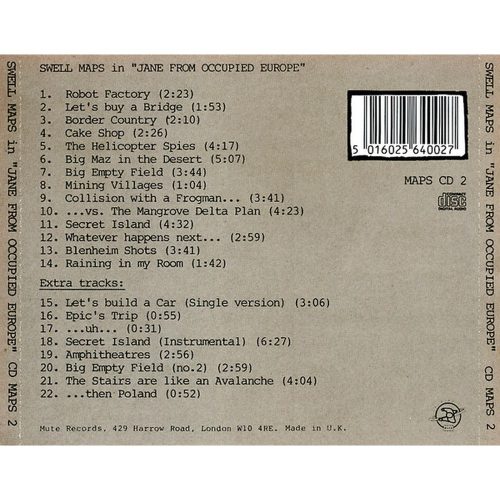 Swell Maps - ....In "Jane From Occupied Europe" (CD)