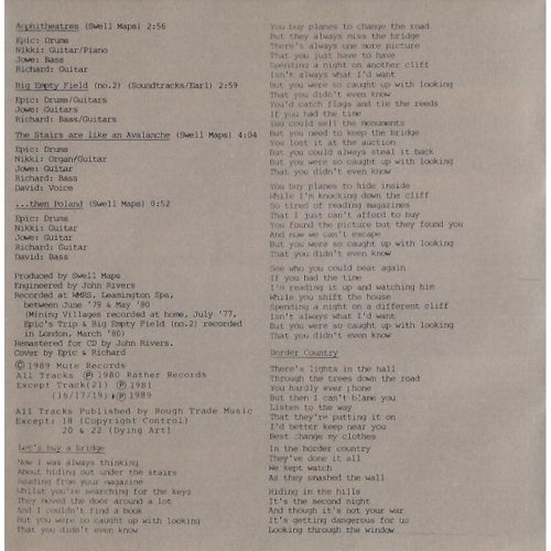 Swell Maps - ....In "Jane From Occupied Europe" (CD)