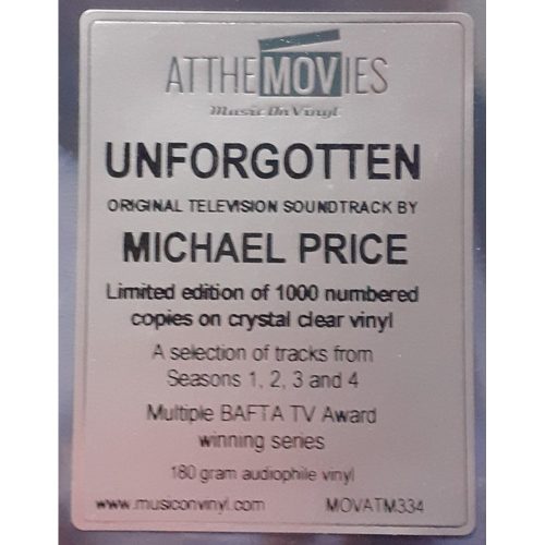 Michael Price - Unforgotten (Original Television Soundtrack) (2× LP vinyl)