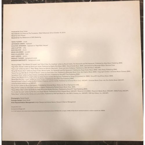 Tanya Tucker - Live From The Troubadour (2× LP vinyl)