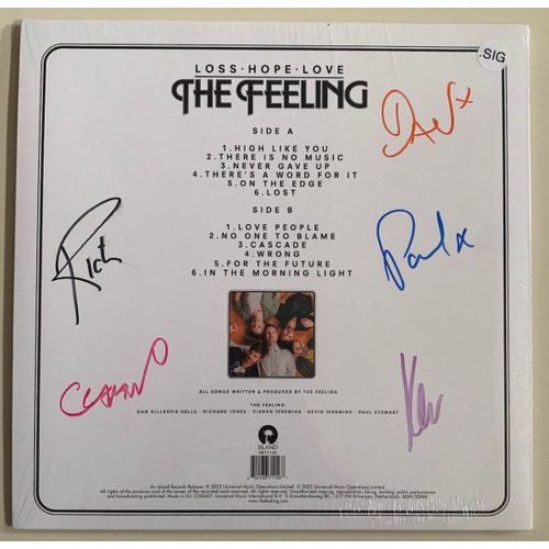 The Feeling - Loss • Hope • Love (LP vinyl)