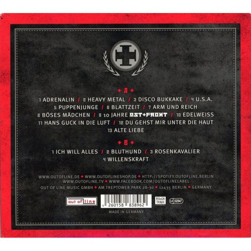Ost+Front - Adrenalin (2× CD)