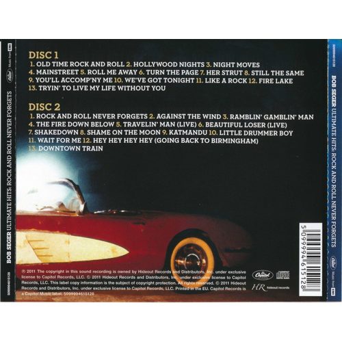 Bob Seger And The Silver Bullet Band - Ultimate Hits: Rock And Roll Never Forgets (2× CD)
