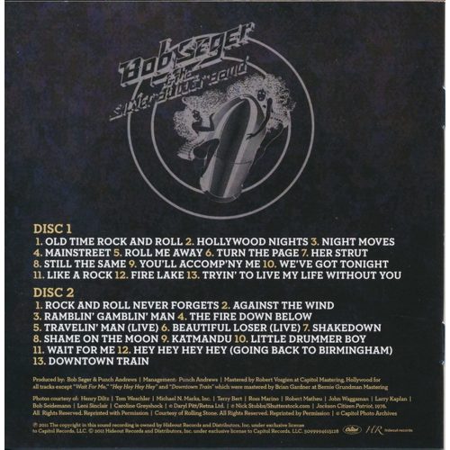 Bob Seger And The Silver Bullet Band - Ultimate Hits: Rock And Roll Never Forgets (2× CD)