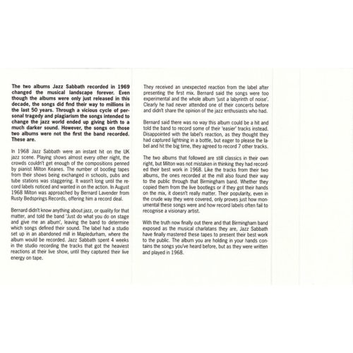 Jazz Sabbath - The 1968 Tapes (kazetta)