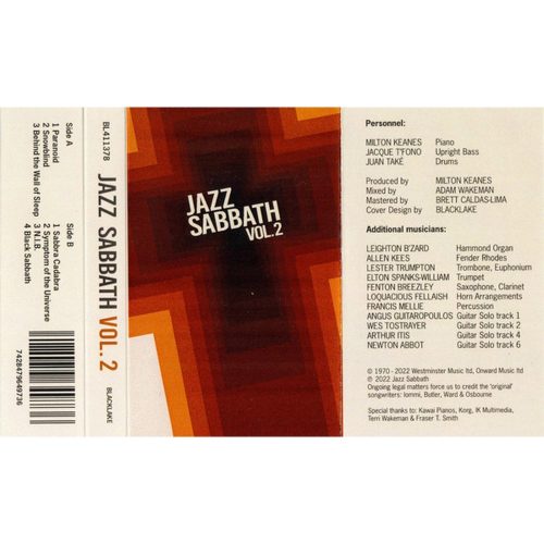 Jazz Sabbath - Vol. 2 (kazetta)