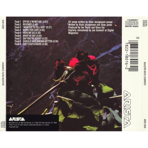 Ministry - With Sympathy (CD)