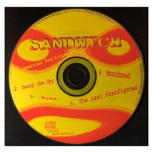 Sandwich - American Positivism (CD)