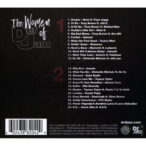 Various - The Women Of Def Jam (2× CD)