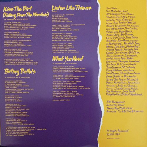 INXS - Listen Like Thieves (LP vinyl)