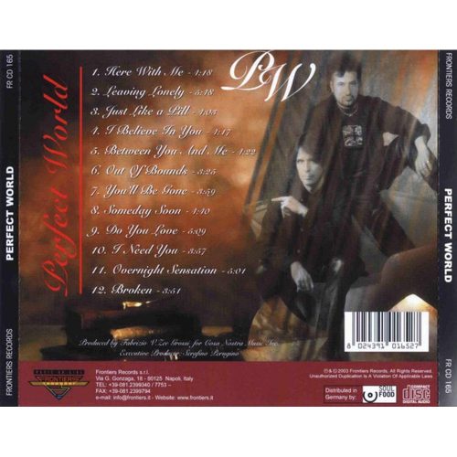 Perfect World - Perfect World (CD)