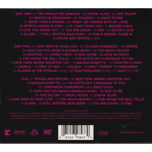 Bee Gees - The Ultimate Bee Gees (2× CD + DVD)