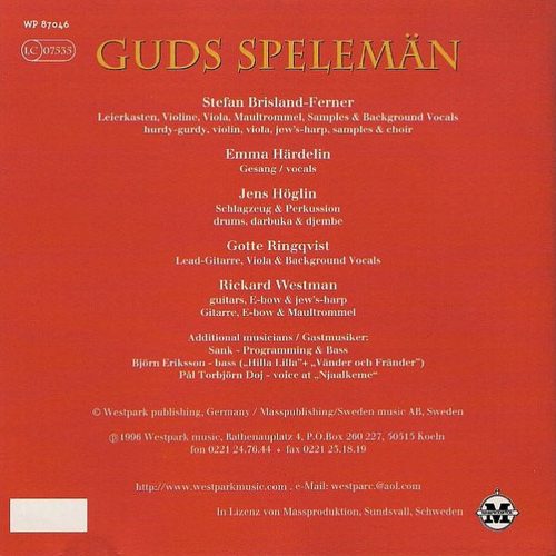 Garmarna - Guds Spelemän (CD)