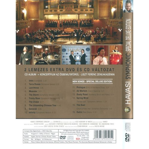 Havasi - Symphonic (Special Deluxe Edition) (CD + DVD)