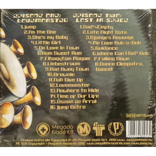 Pannonia Allstars Ska Orchestra / PASO's Roots Rockers - Lovemonster / Lost In Space (2× CD)